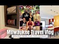 MILWAUKEE TRAVEL VLOG: Family Dinner + When Do Men Pay? Hotel Suite Tour, NEW BAG + Packing His Bags