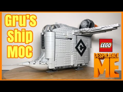 LEGO Despicable Me Gru's Airship MOC!!! - YouTube