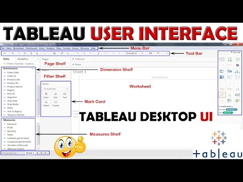 Tableau User Interface