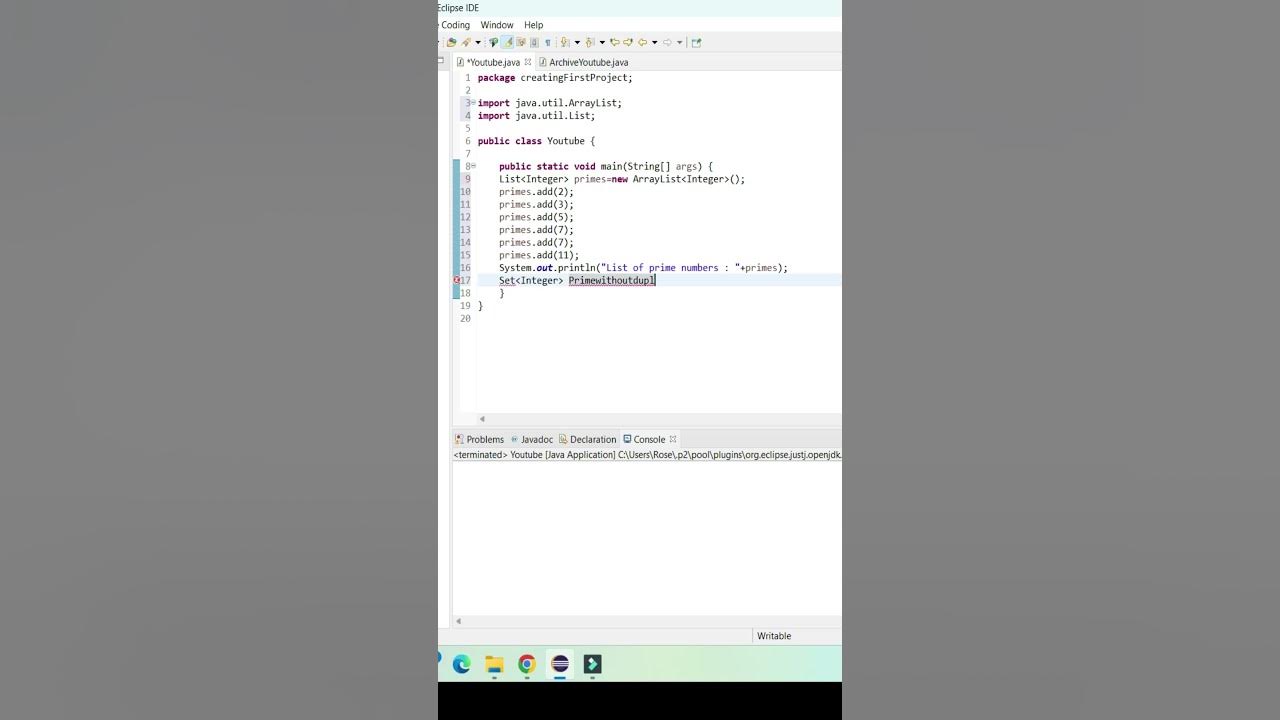 Java Program to Remove Duplicate Elements From the Array #java # ...