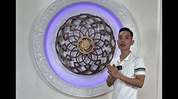 Cẩm Tú Cầu - Tranh Gỗ Xoay Tự Động