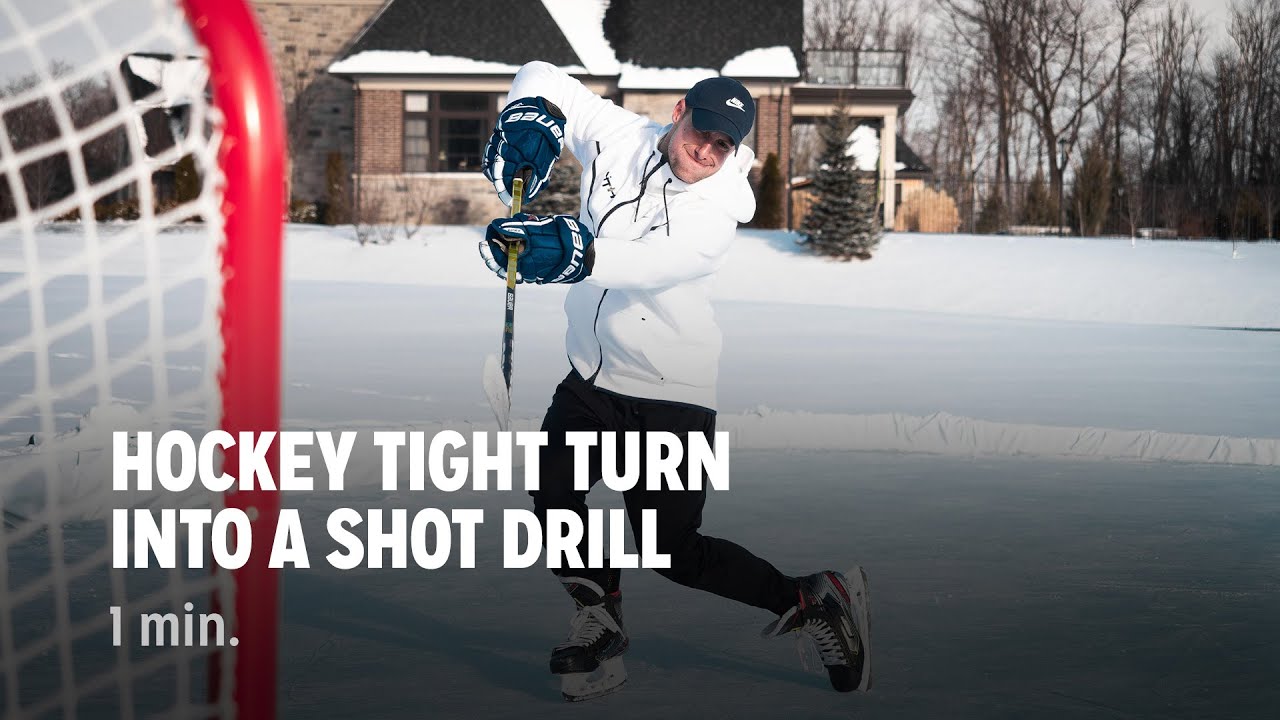 Hockey Tight Turn Into A Shot Drill