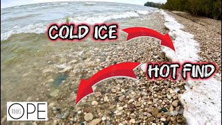 Cold Hands, Hot Finds: Lake Michigan Winter Rockhounding