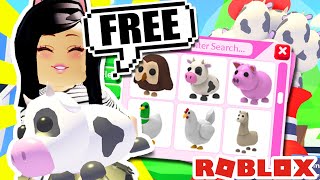 How To Get FREE Farm Pets in Adopt Me! Roblox EGG UPDATE