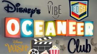 DISNEY WISH - Where the kids at? Oceaneer Club, Edge, Vibe, Cinema, Shows, Characters & More