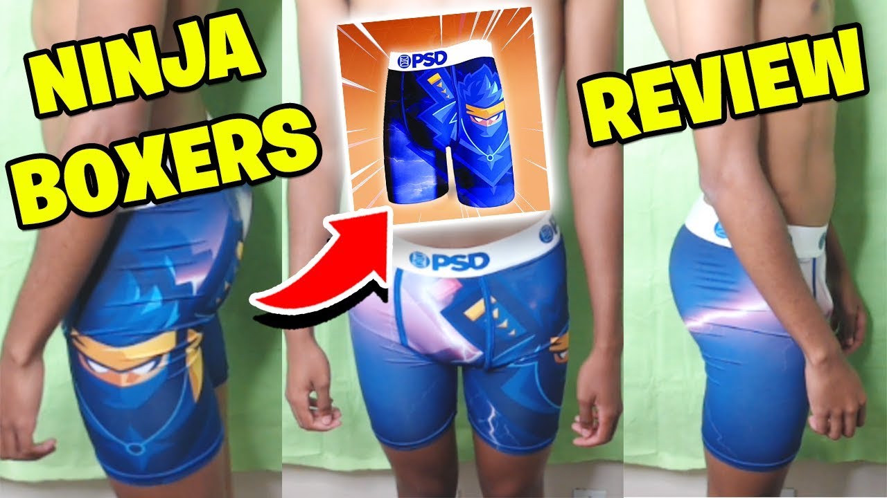 Ninja PSD Underwear Review! (Fortnite) 