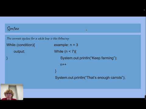 While Loops - Java 101
