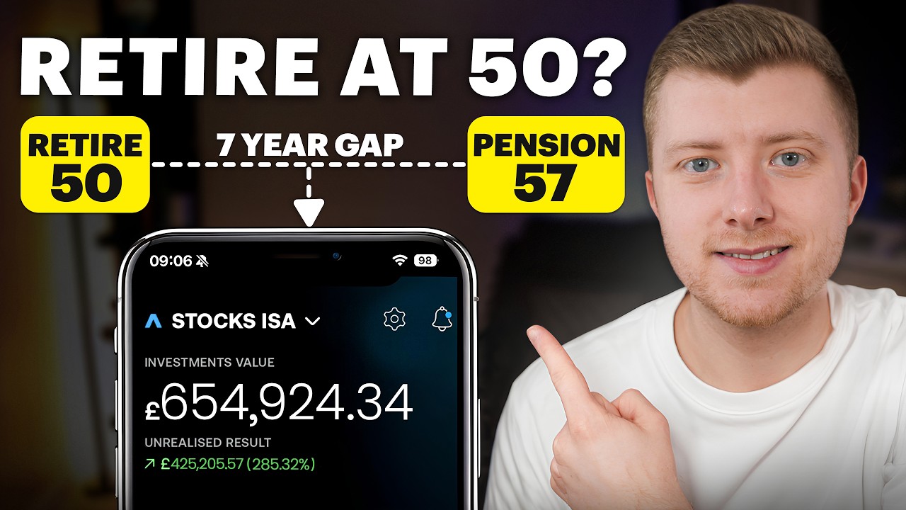 I’m Retiring At Age 50 w/ My Stocks ISA, Here’s How.