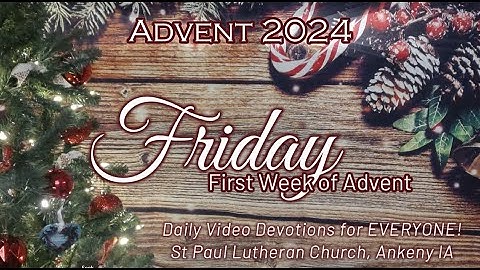 2024 SPLC Everyone - Friday • First Week of Advent