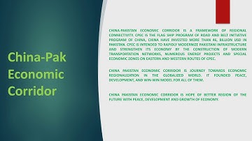 All about CPEC. Essay on CPEC for CSS PMS