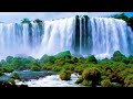 موسيقى هادئة للاسترخاء مع اجمل شلالات العالم بدون حقوق الطبع والنشر 