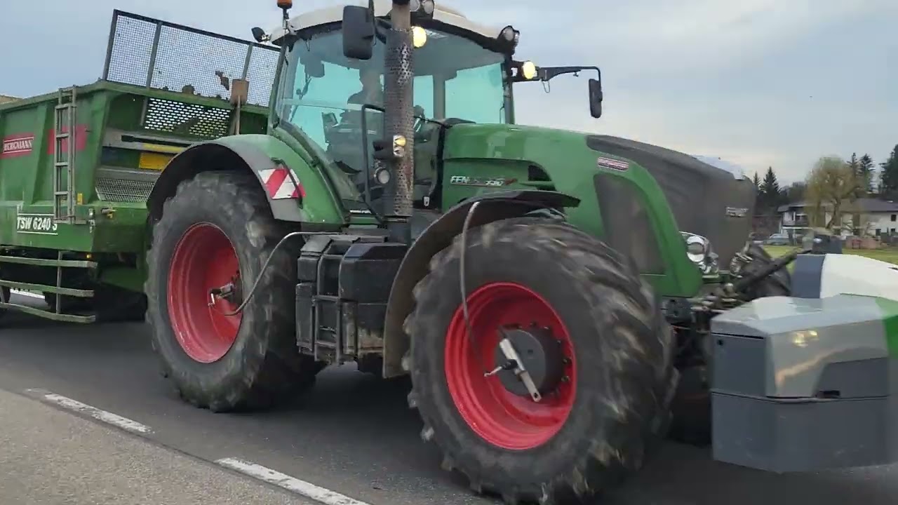 Fendt 936 Vario mit Bergmann TSW 6240 und TerraCare RDA
