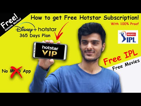 How to get Free Hotstar Subscription | Hotstar Premium Free | Hotstar VIP Free |