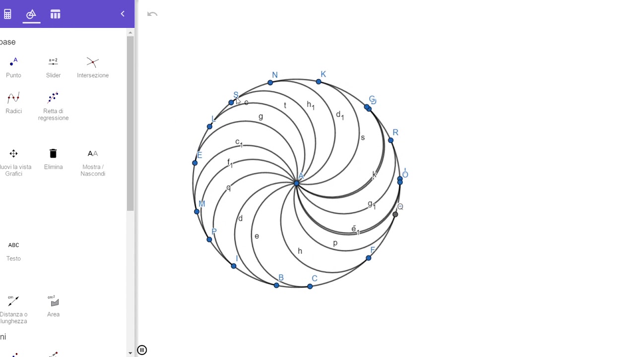 Geogebra Tutorial #4,2: Spirale Animata (Finita!) - YouTube