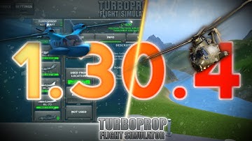 TFS 1.30.4 - New Free-Flight menu, Upcoming Features, And Jets? | Turboprop Flight Simulator