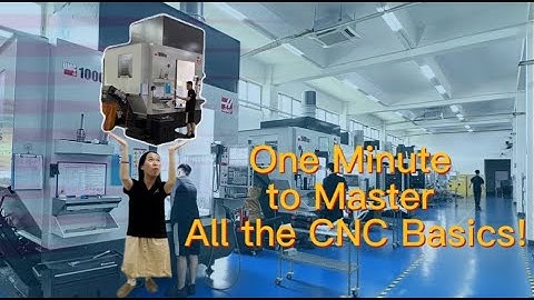 One Minute to Master All the CNC Basics!