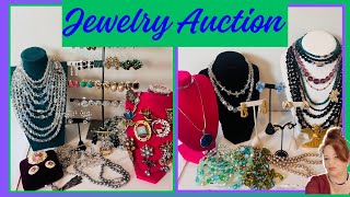 Beautiful Jewelry Auction: Givenchy, Rock Crystal, Boucher, Vendome, Carnegie, KJL, Crown Trifari