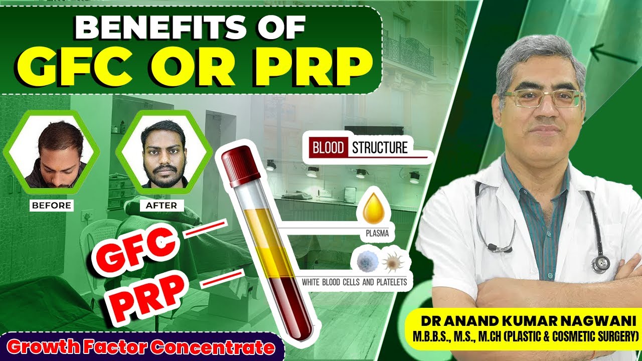 GFC or PRP? Which One’s Better for Hair Growth || Dr Anand Kumar Nagwani