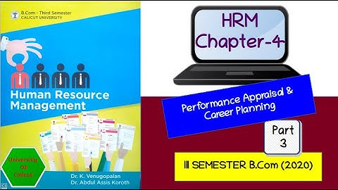 3rd Semester B.Com-Human Resource Management-Chapter-4- Part-3 (Malayalam)