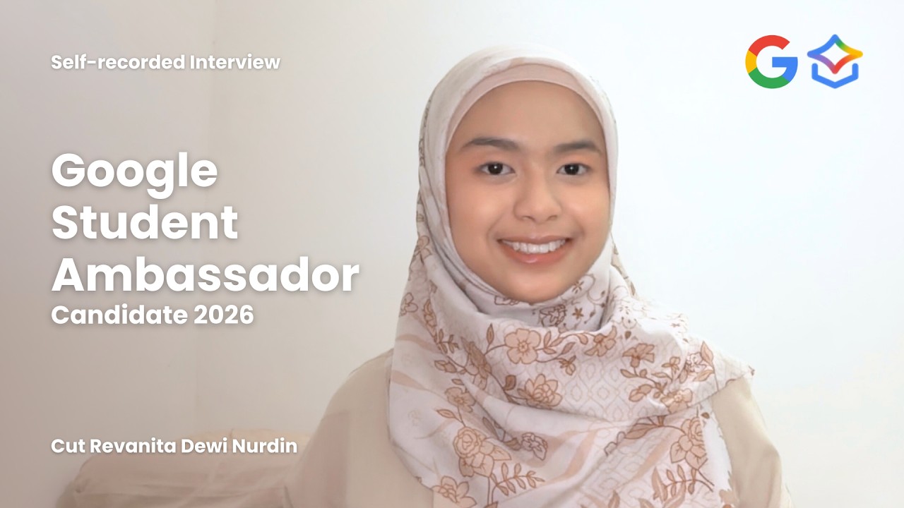 Cut Revanita Dewi Nurdin - Kandidat Google Student Ambassador 2026 Indonesia - Universitas Indonesia