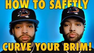 HOW TO SAFETLY CURVE YOUR FITTED HATS! + New HatClub Pickup