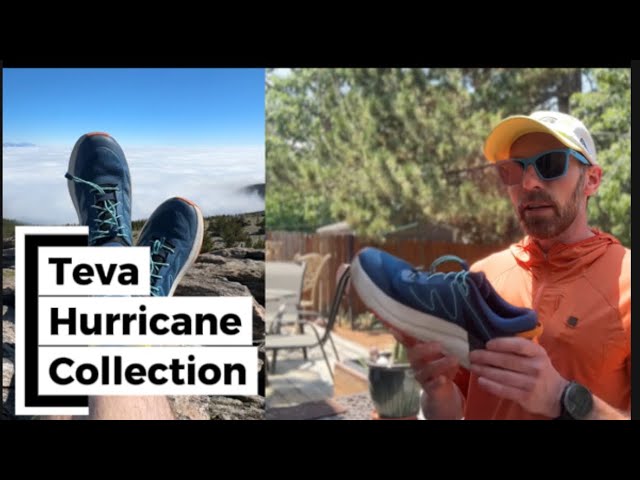 The full Teva Hurricane collection XLT3 sandal, XLT3 CT closed-toe, and Trailsetter trail shoe.