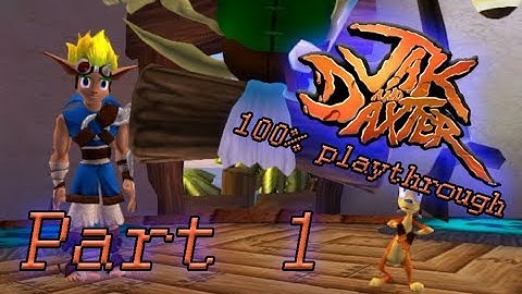 Jak and Daxter: The Precursor Legacy 100% [PS4] | Intro/Sandover Village - Part 1