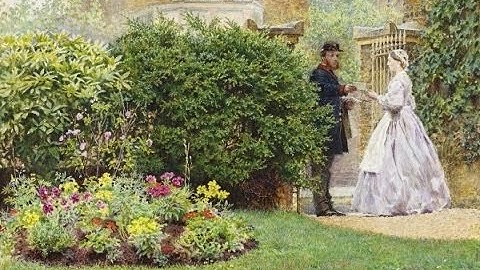 Sir Edward Elgar : Carissima. Frederick Walker : Paintings.