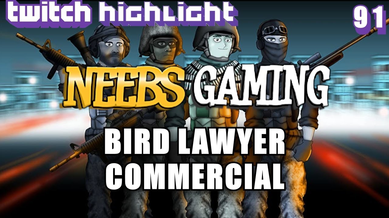 Neebs Highlight Bird Lawyer Commercial YouTube