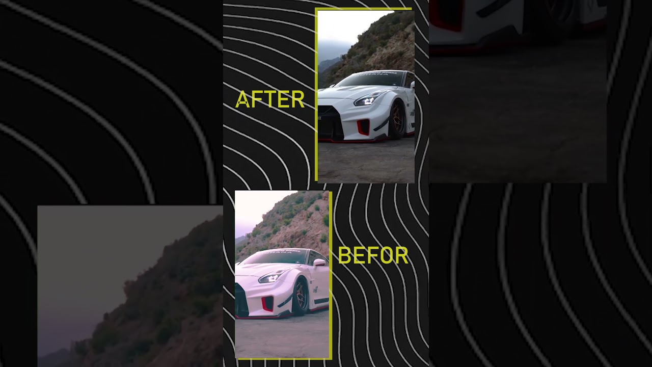 before and after editing a reels   || #edting #yt #edit #car  @Aakesh376