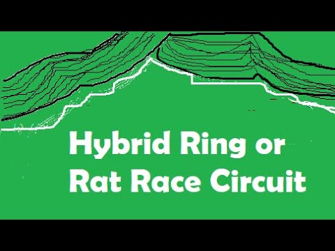 Schematic (A) and manufactured (B) view of 180° hybrid ring (rat‐race)... |  Download Scientific Diagram