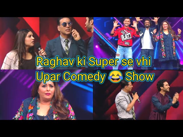 Raghav 😜 Juyal Best ever funny comedy 😂😂😀|  in Dance Plus season 5 and 6 mix episodes || PART 2 class=