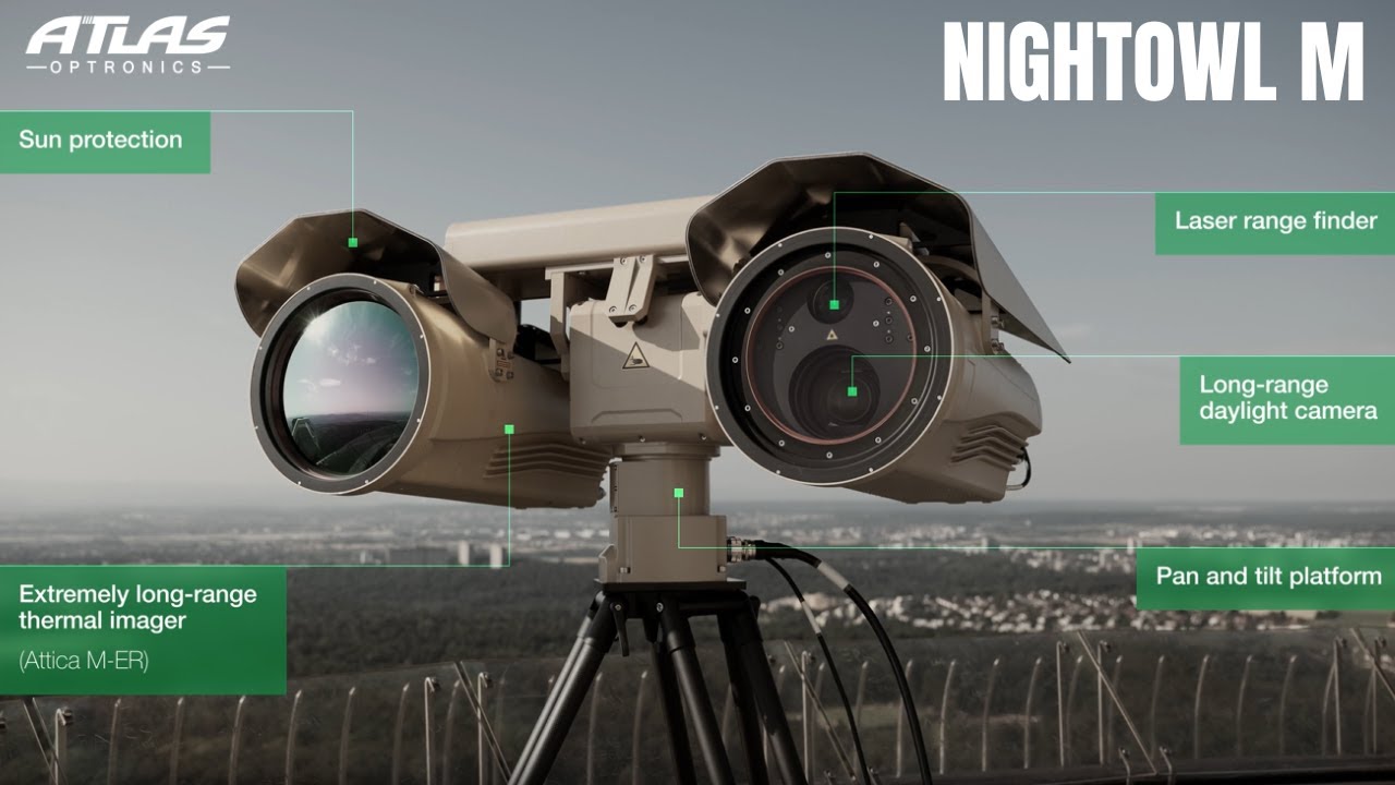 ATLAS Optronics HENSOLDT Nightowl M | Camera System with Extreme Long ...