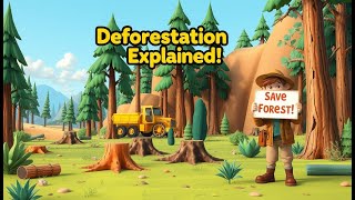 Deforestation Explained for Kids | Learn Why Trees Matter & How to Help!