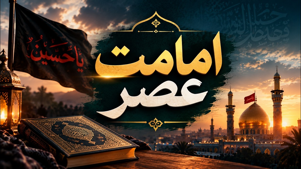 امامتِ عصر |درس دوم| عصرِ حاضر میں امامت کی اہمیت اور ہماری ذمہ داریاں | ڈاکٹر طارق عباس نقوی