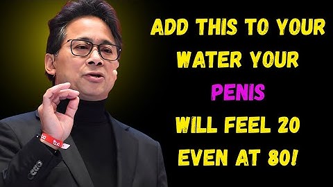 Stop Drinking Plain Water! ADD Trace Minerals for Powerful Circulation After 50 DR WILLIAM LI