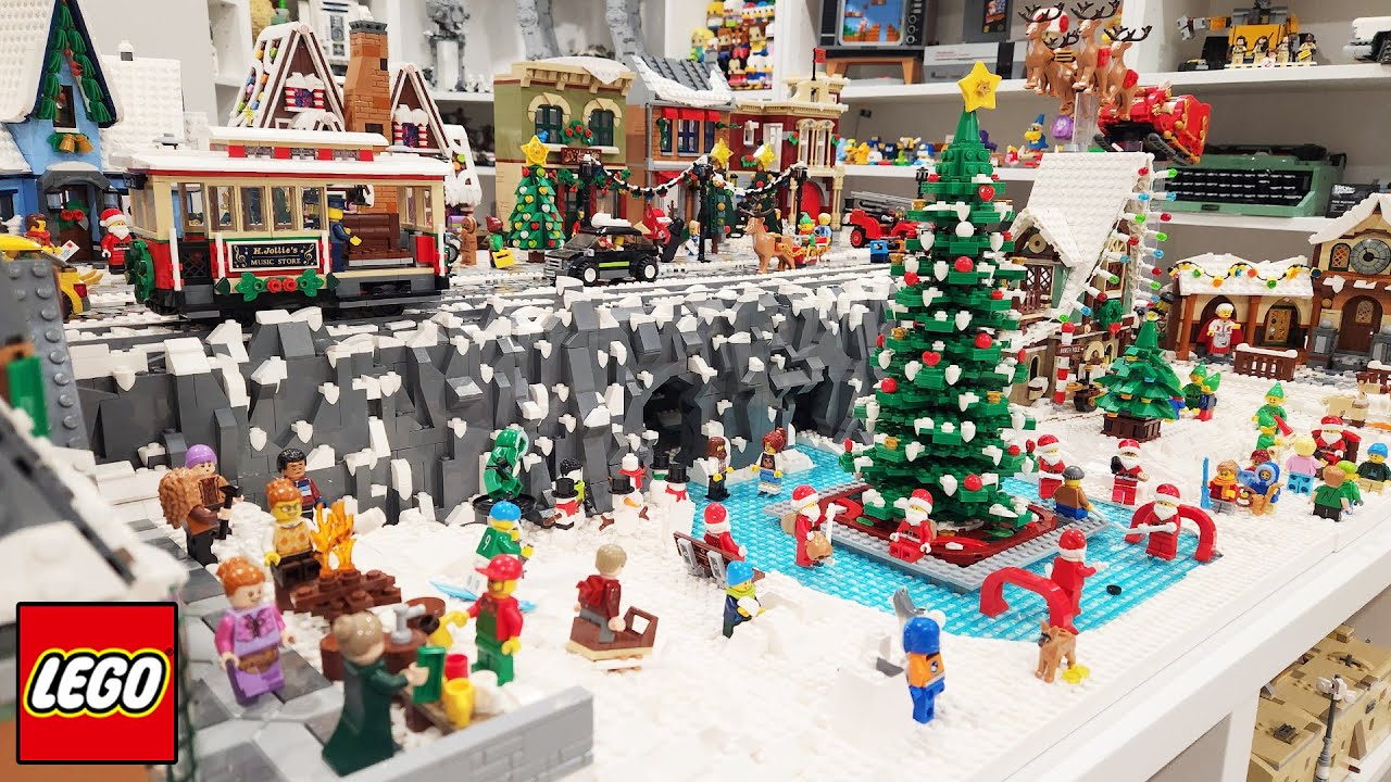 Comment faire un WINTER VILLAGE LEGO ? 