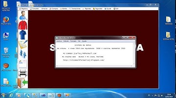 Sistema de Ventas de Tienda de Ropa en C CHAR 2008 y SQL Server 2008 (DEMO)