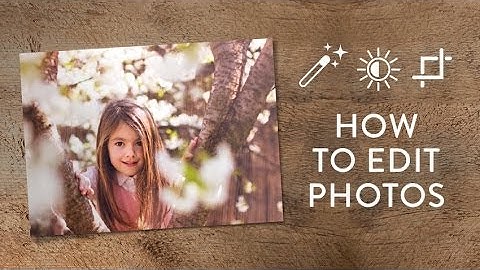 Working with your photos and editing them in Snapfish.