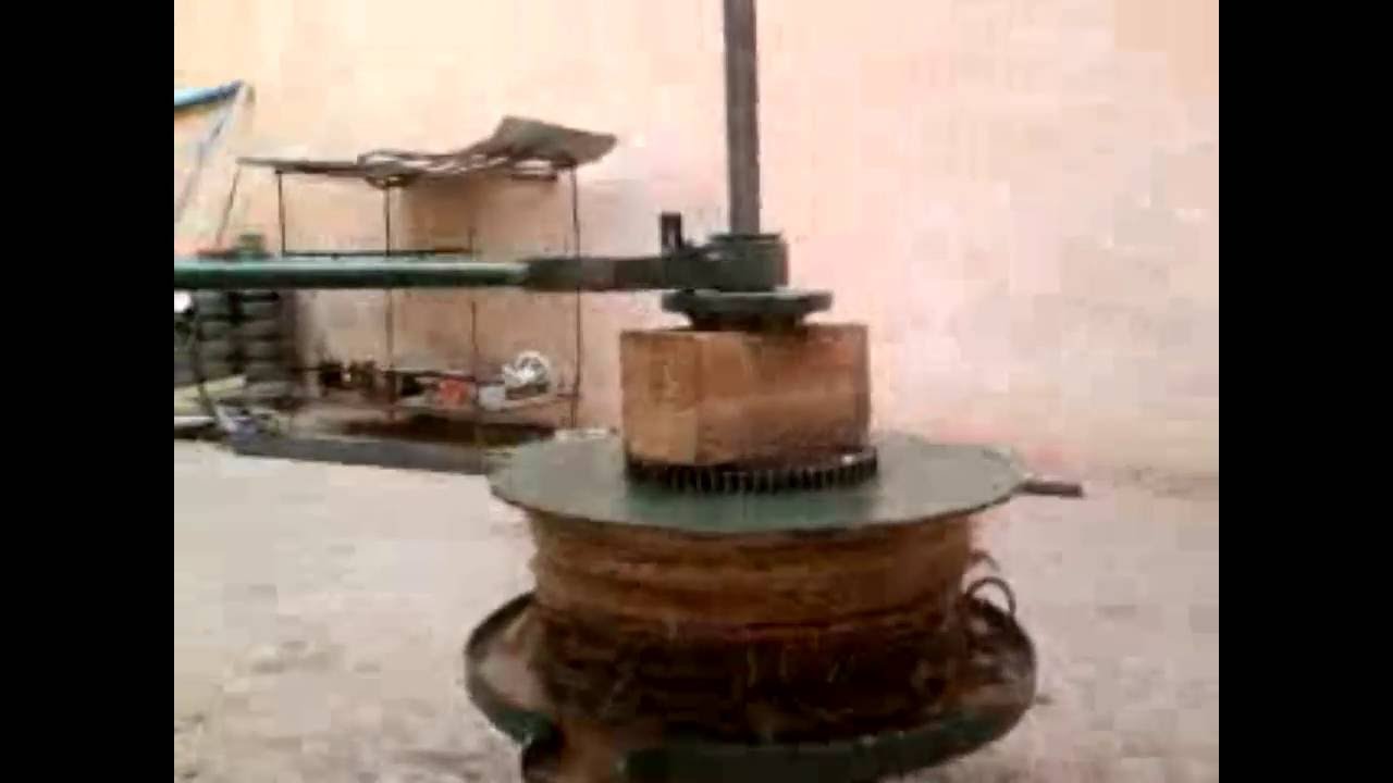 معصرة زيتون صنع منزلي الاغواط