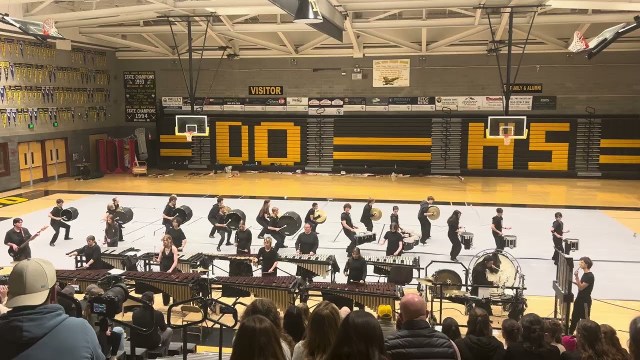 Del Oro Golden Eagle Winter Percussion 2026 Family Night Performance 2/21/26
