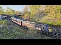 Class 43's return to the ELR with intercity marked mk3s. | East Lancashire Railway. | 21/4/26.