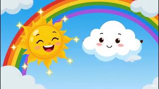 The Grumpy Cloud and the cheerful sun 🌞 #ai #viral #like #love #story #cartoonvideo                