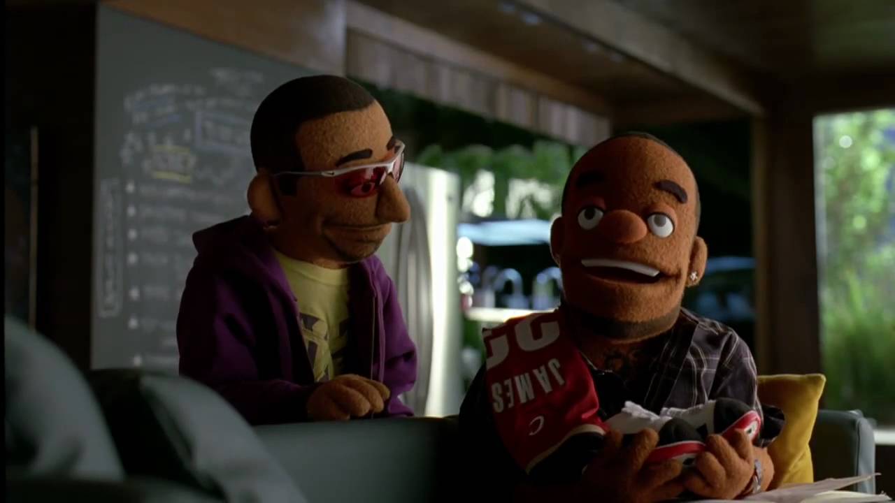 nike puppet commercials