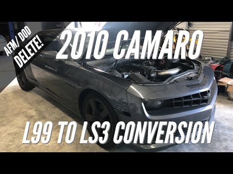 2010 Camaro L99 to LS3 Conversion (AFM/DOD Delete)
