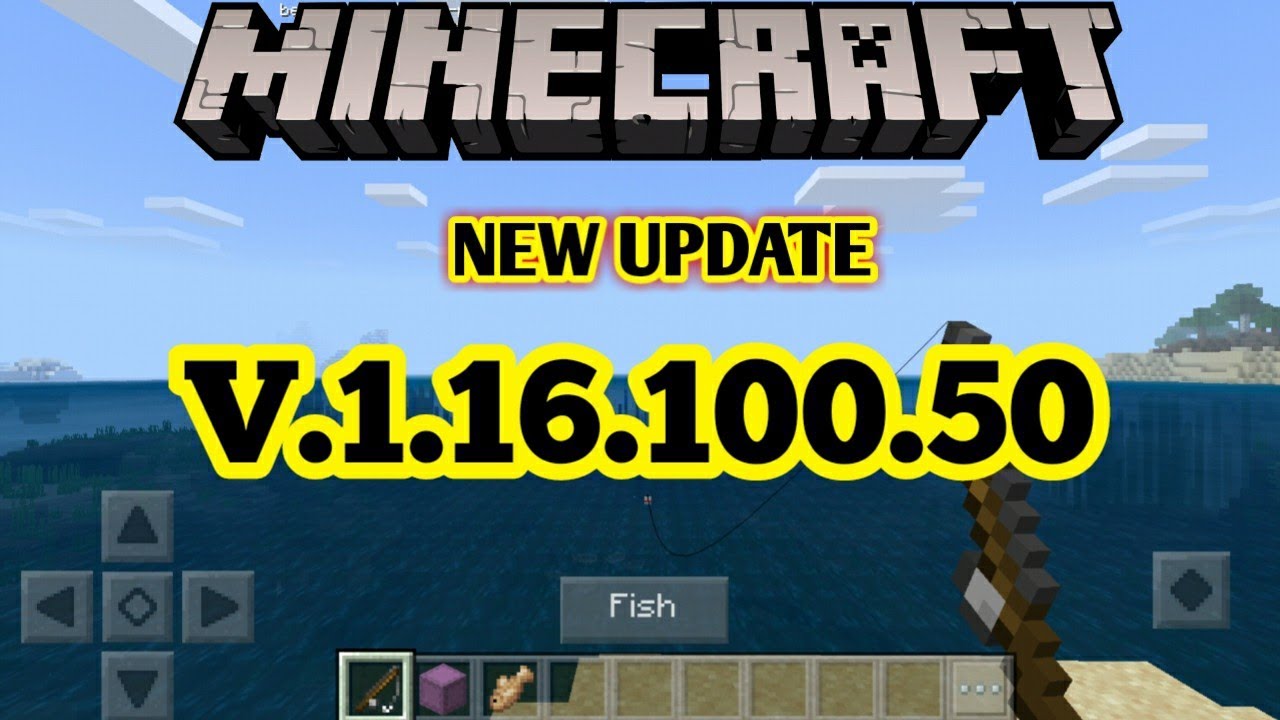 NEW UPDATE MINECRAFT TERBARU VERSI 1.16.100.50 DI ANDROID - YouTube