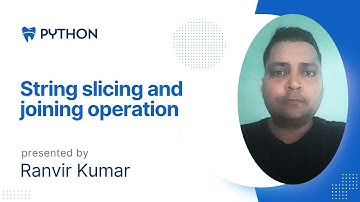 String Slicing and Joining in Python | Master String Manipulation Easily