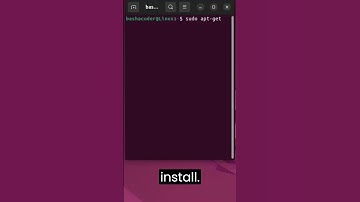 How to install an app using Ubuntu Terminal
