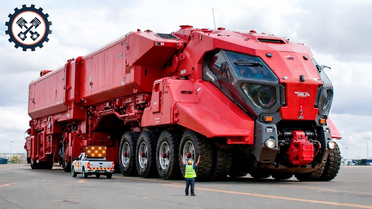 Экстремально опасные, быстрые и сложные операции по транспортировке крупногабаритной техники | Кр...