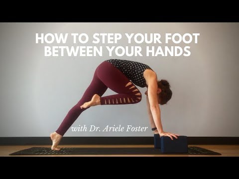 How to Step Your Foot Between Your Hands in Yoga